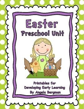 Preview of Easter Preschool Printable