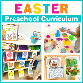 Preview of Easter Themed Preschool Curriculum