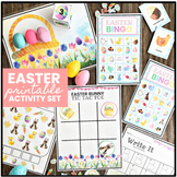 Easter Printable Activites | Preschool Worksheets | Bingo,