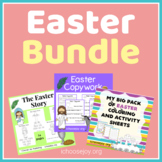 Easter Printable Set BUNDLE with Easter Activity Sheets / 