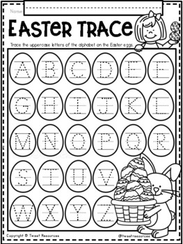 Easter Printables for Preschool and Kindergarten Home and Distance ...