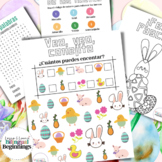 Easter Printables in Spanish for Preschoolers