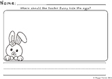 Easter Bunny| Easter Prompts | Rabbit|  Early Childhood | 
