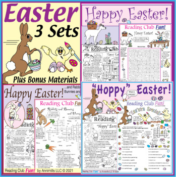 Preview of Easter Puzzle Bundle – Traditions, Celebrations, Bunnies and Fun – with Bonus