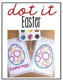 Easter Q-tip Dot-It Tracer Pages - Distance Learning