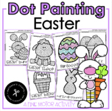 Dot Q-tip Painting Easter A Fine Motor Development Activity