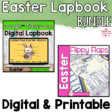 Easter Rabbit Activities Interactive Notebook Digital and 