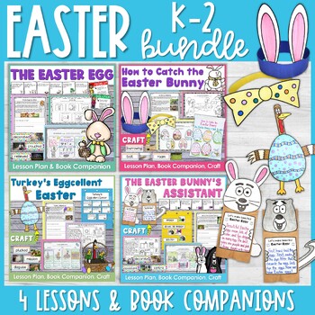 Preview of Easter Read Aloud Lessons and Book Companion BUNDLE