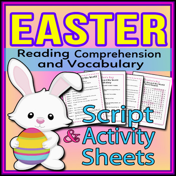 Preview of Easter - Readers Theater Holiday Script, Reading & Activity Packet