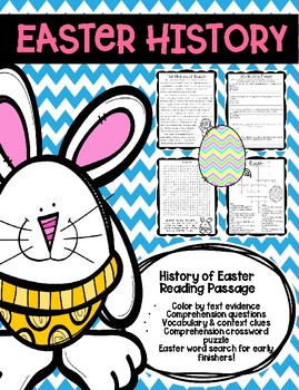 Preview of Easter Reading Activities