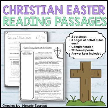 Preview of Easter Reading Comprehension