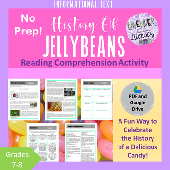 Preview of Easter Reading Comprehension with graphic organizer and test prep questions