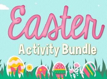 Preview of Easter Reading Comprehension Activity Bundle