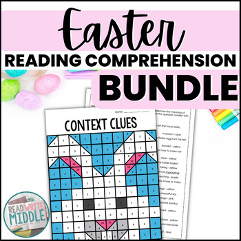 Preview of Easter Reading Comprehension Bundle