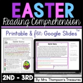 Easter Reading Comprehension Nonfiction Grades 2-3 Print &