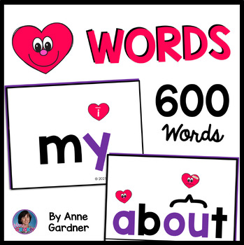 Preview of Heart Word Posters with Sound Spelling {SOR, Sp Ed and/or RTI Tier 1, 2 or 3}