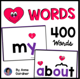 Word Cards & Games Coded for Sound Spelling: Red Words + {