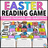 Easter Reading Comprehension Passages Game April Spring EL
