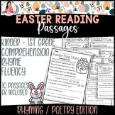 Easter Reading Passages & Comprehension Rhyming Edition - K - 2