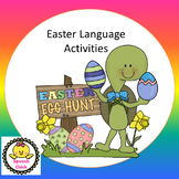 Receptive Language  Speech Therapy Easter Activities