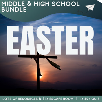 Preview of Easter - Religious Education - RE resources for Middle and High school