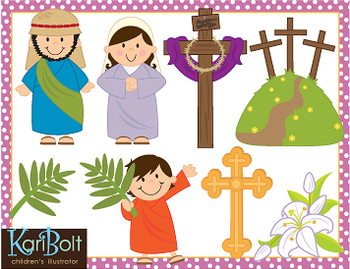 Preview of Easter, Religious Clip-Art