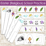 Easter (Religious) Scissor Skills Cutting Strips
