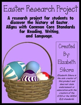Preview of Easter Research Project