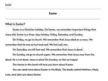 Preview of Easter Reading Bundle