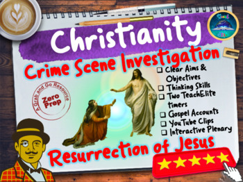Preview of Easter Home Learning Resurrection CSI