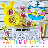 Easter Rhyming Words - Rhyming Words Picture Match - Feed 