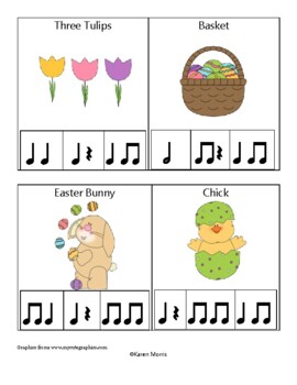 Preview of Easter Rhythm Cards