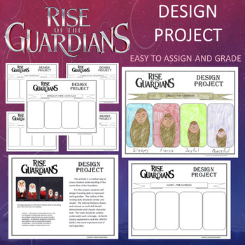 Preview of Christmas Easter - Rise of the Guardians Movie Design Project