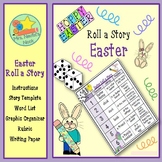 Easter Roll a Story - Story Prompts, Graphic Organizers an