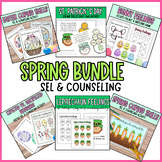 Easter SEL & Counseling Activities, Spring Counseling, Mar