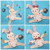 Bunny Puppet - Easter STEAM Craft Activity (Lesson Plan & 