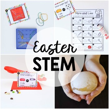 Preview of Easter STEM Challenges