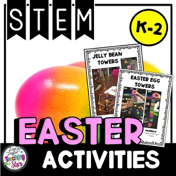Preview of Easter STEM Challenges K-2
