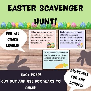 Preview of Easter Scavenger Hunt / Easter Egg Hunt / Easter Activity / Easter