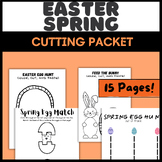 Easter Spring Scissor Skills | Cut and Paste Activity Craf