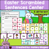 Easter Scrambled Sentences Center