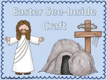 Preview of Easter See-Inside Craft Freebie