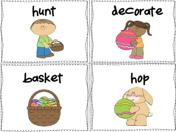 Easter Seek, Find, Write by Carole Peery | TPT