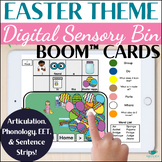 Easter Sensory Bins - Spring Speech Therapy Boom™ Cards fo