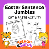 Easter Sentence Jumbles | Cut & Paste Reading activity by 