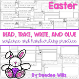 Easter Writing Sentences for Handwriting Practice with Hig