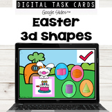 Easter 3d Shapes for Google Slides™ and Worksheets