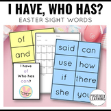 Easter Sight Words Game I Have, Who Has?