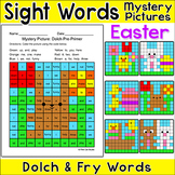 Easter Color by Sight Words Hidden Pictures - A Fun April 