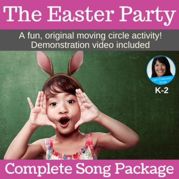 Preview of Easter Song & Activity | Moving Circle Song | mp3s, PDF, SMART, Video